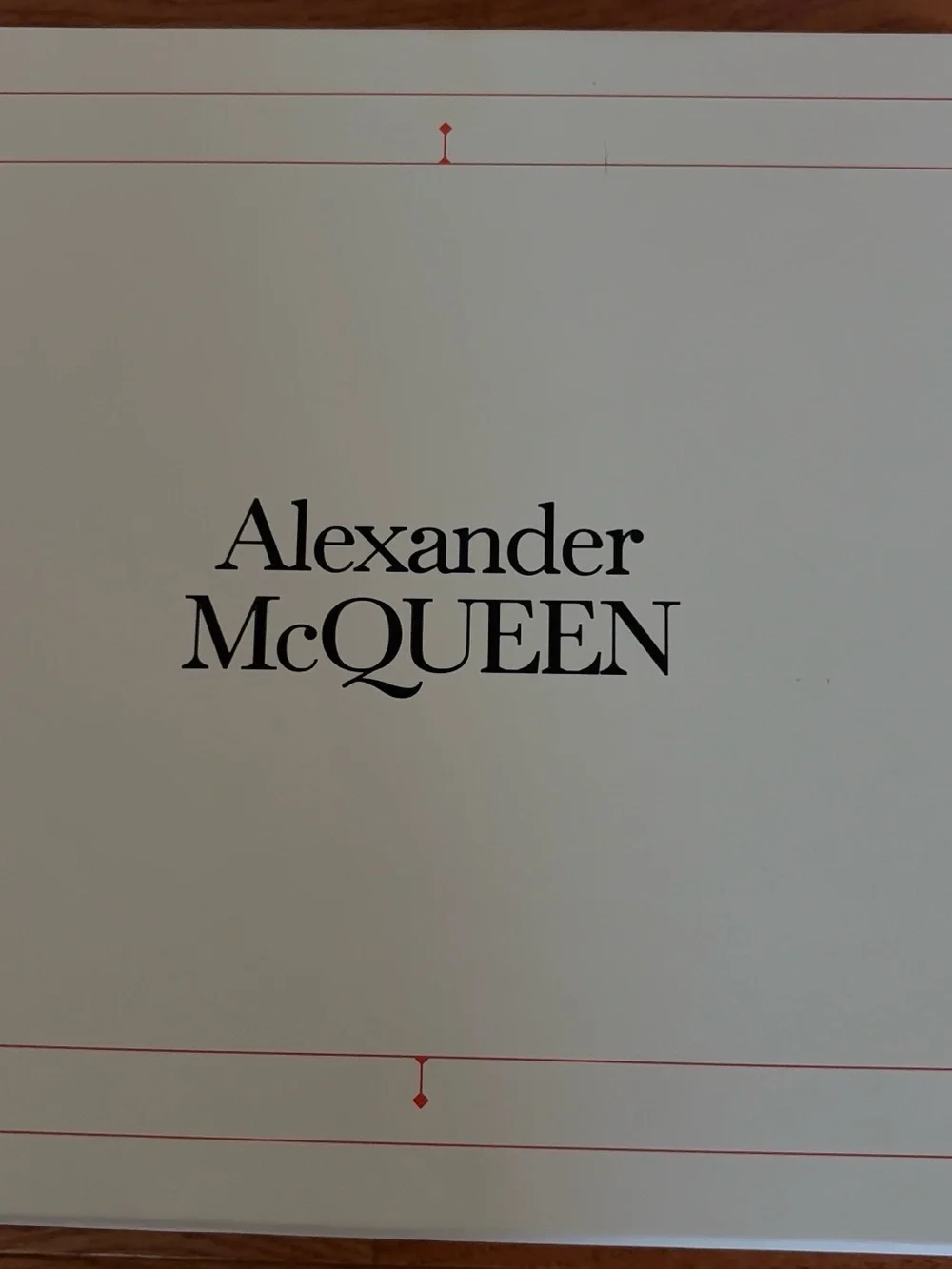 Alexander McQueen White Leather Sneakers with Black Heel Tab